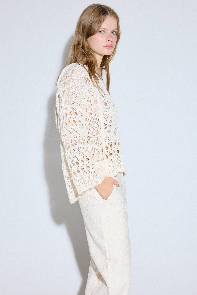 pedro del hierro Jersey capucha calado Ahorra y exporta