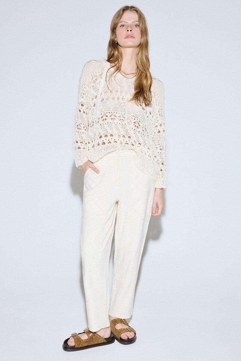 pedro del hierro Jersey capucha calado Ahorra y exporta