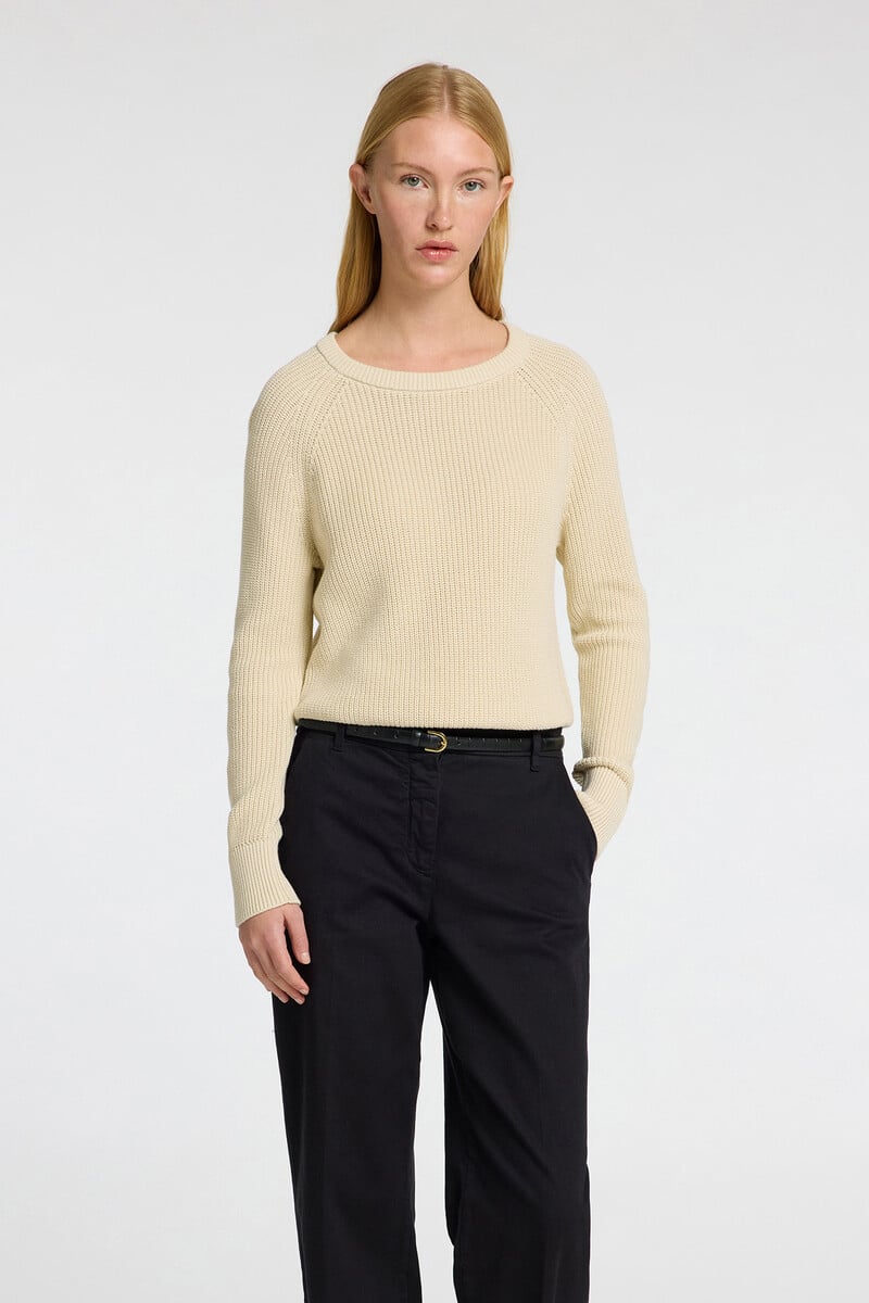 pedro del hierro Jersey canalé 100% algodón orgánico Oferta exclusiva