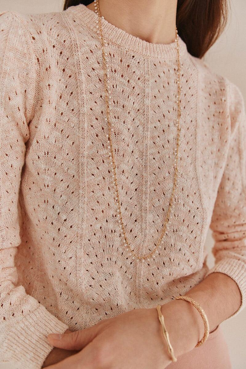 pedro del hierro Saray. Jersey cuello redondo Descuento por venta flash
