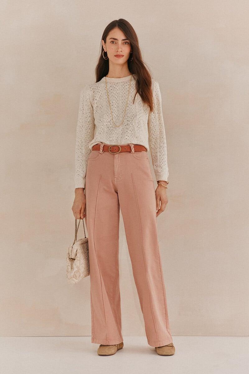 pedro del hierro Saray. Jersey cuello redondo Ofertas de temporada