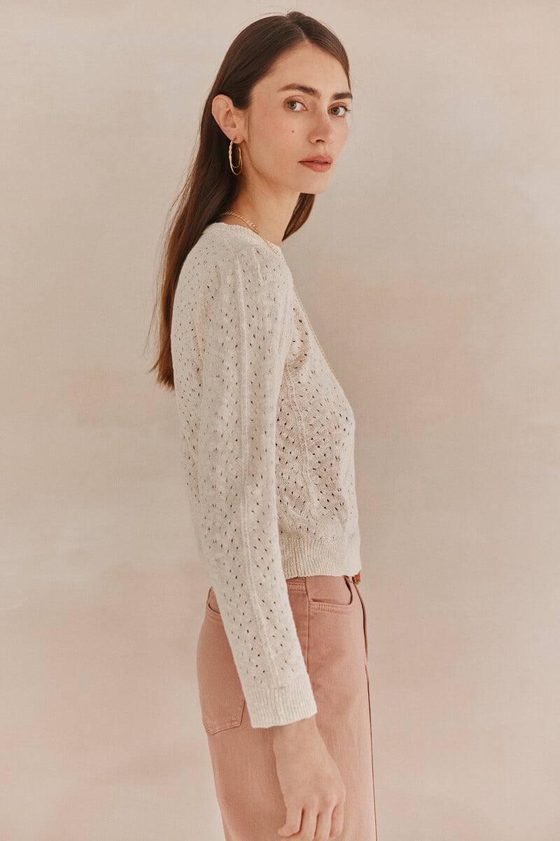 pedro del hierro Saray. Jersey cuello redondo Ofertas de temporada