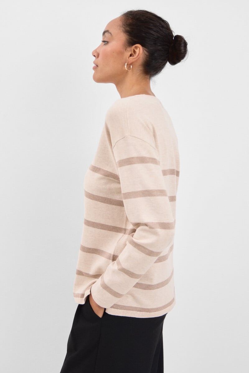 pedro del hierro Jersey escote pico Outlet