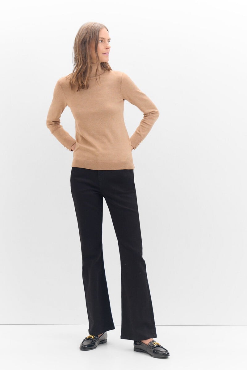 pedro del hierro Jersey cuello vuelto Liquidación