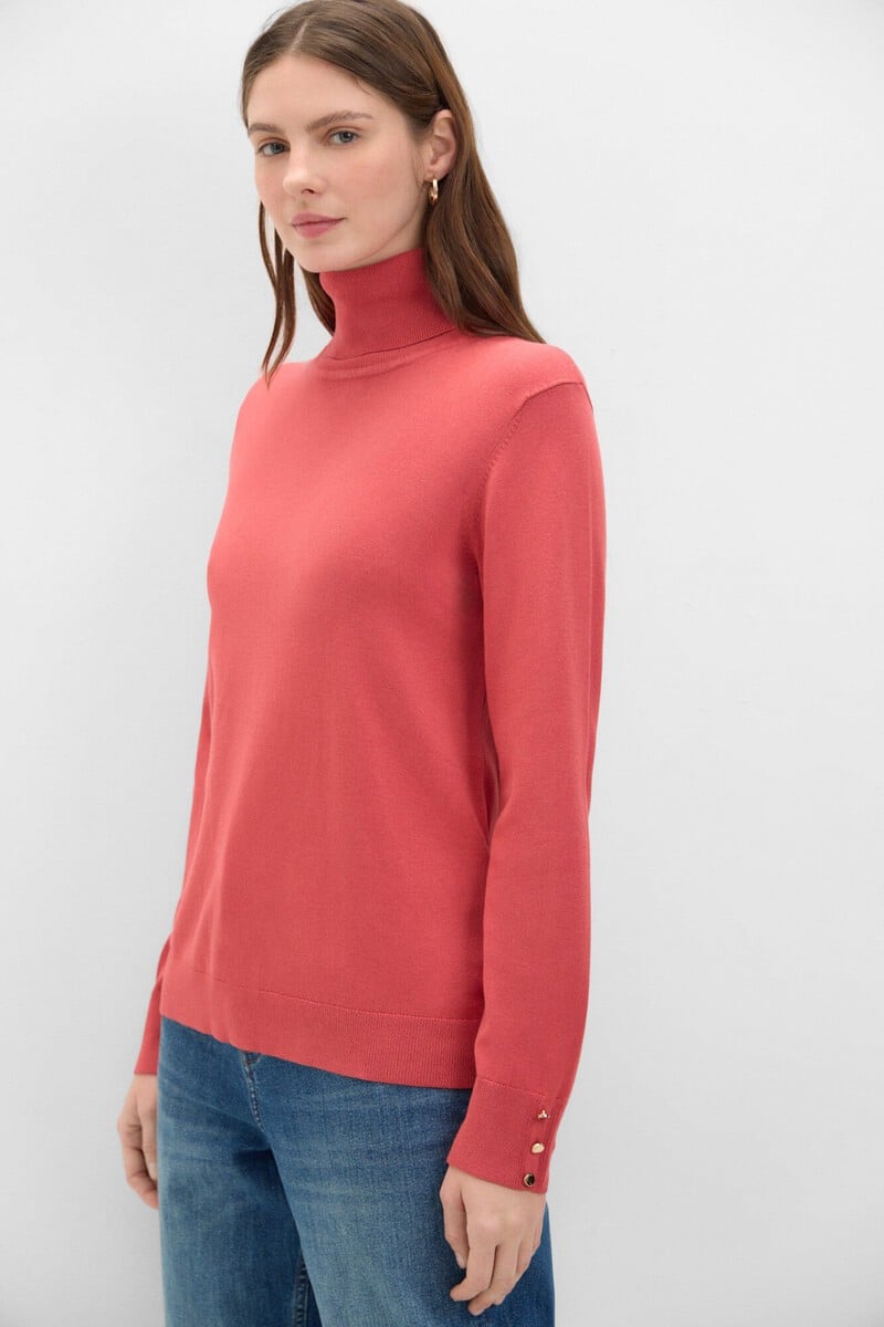 pedro del hierro Jersey cuello vuelto Rebajas top