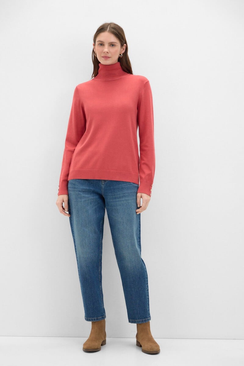 pedro del hierro Jersey cuello vuelto Rebajas top