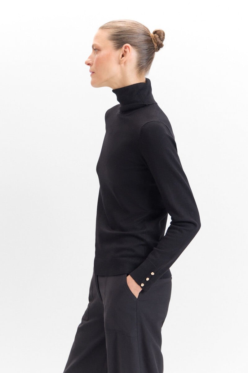 pedro del hierro Jersey cuello vuelto Último día
