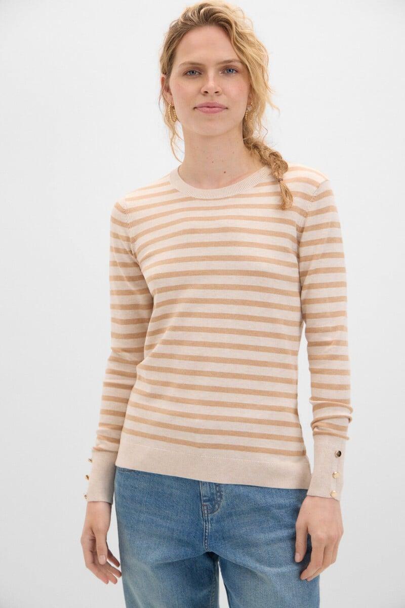 pedro del hierro Jersey rayas metalizadas