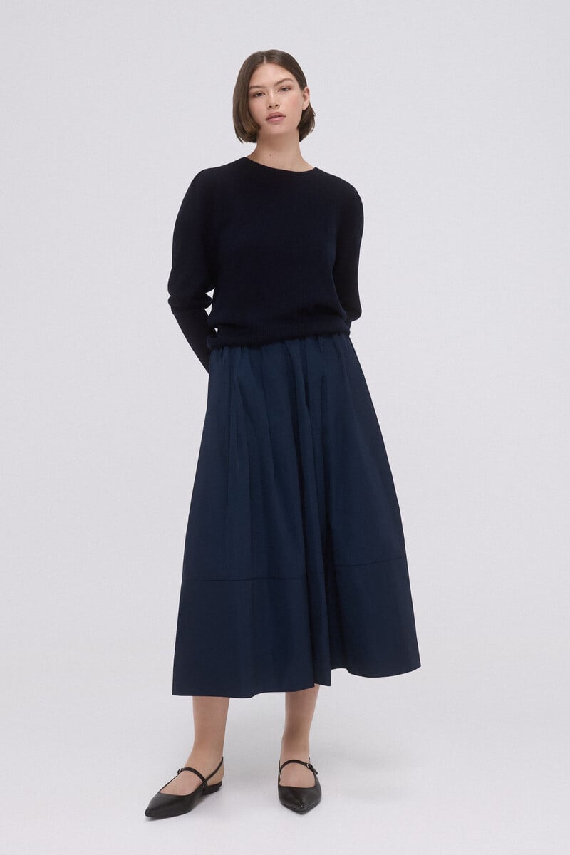 pedro del hierro Jersey frunces 100% lana Superdescuento