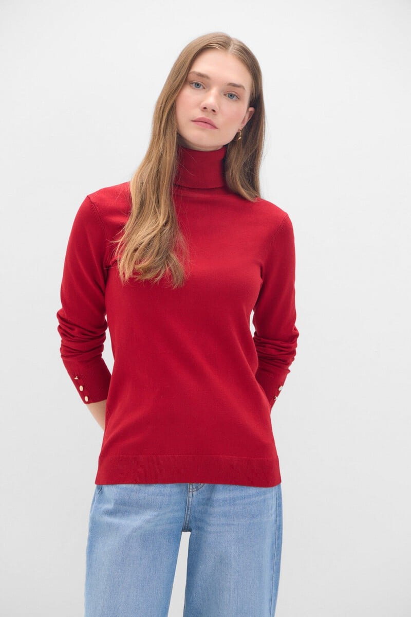 pedro del hierro Jersey cuello vuelto Envío internacional gratuito
