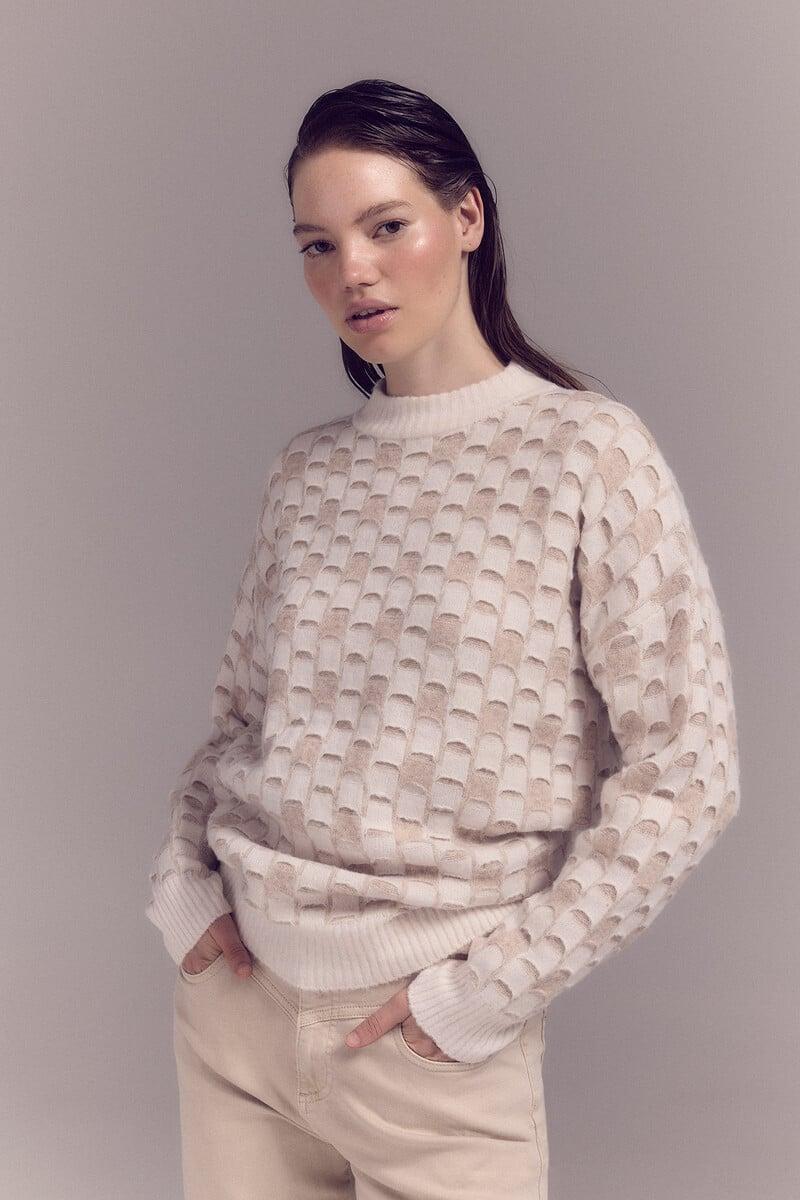 pedro del hierro Jersey estructura bicolor Tienda de fábrica