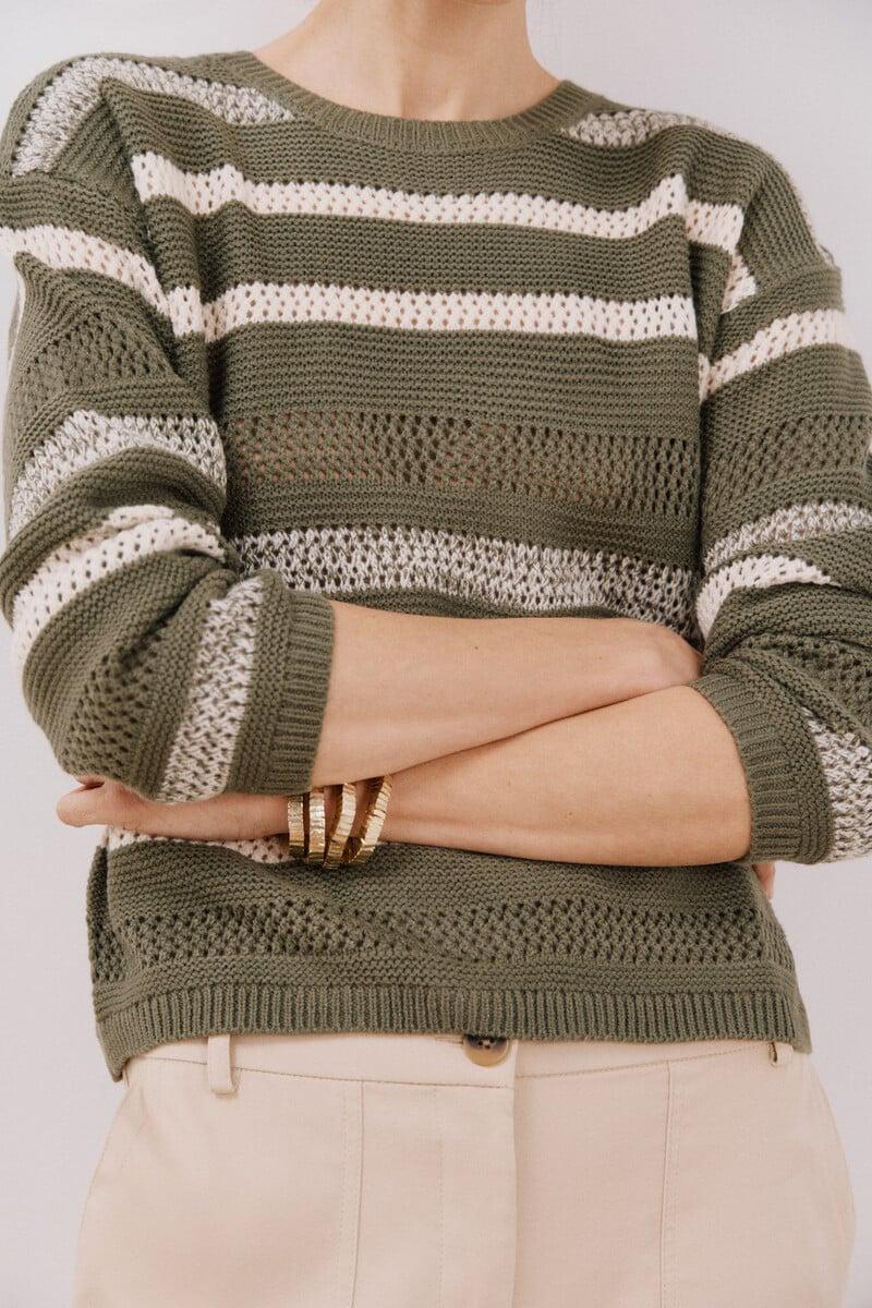 pedro del hierro Jersey rayas bicolor Ahorra y exporta