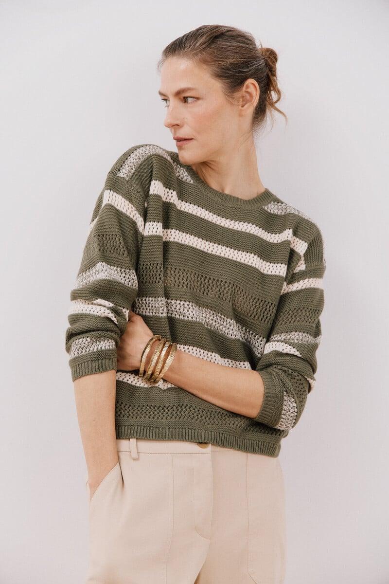 pedro del hierro Jersey rayas bicolor Ahorra y exporta