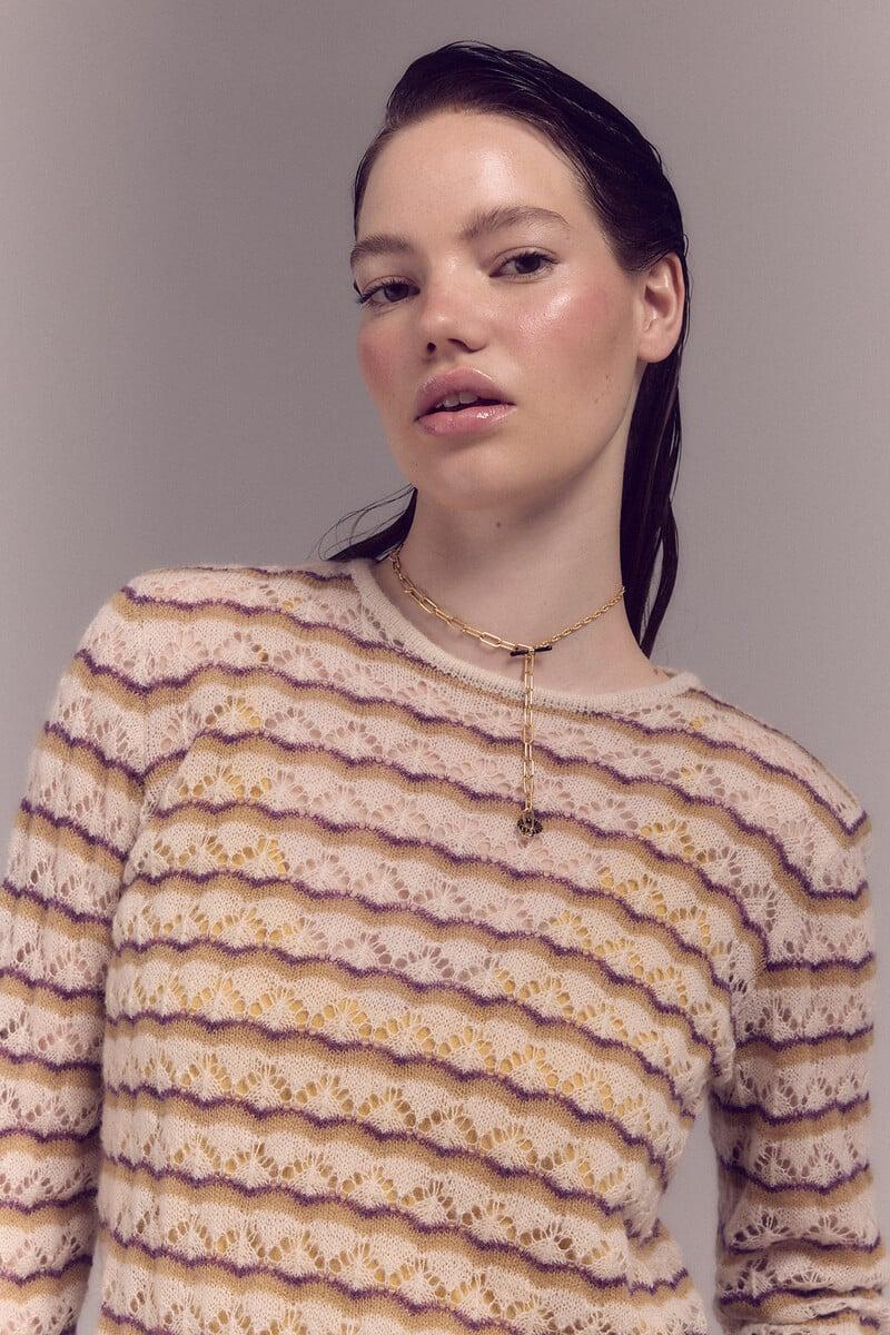 pedro del hierro Jersey calado rayas En oferta