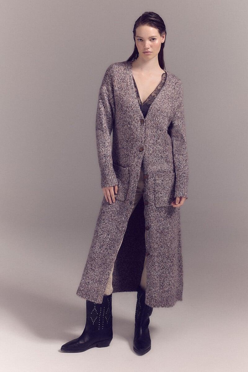 pedro del hierro Chaqueta punto larga Oferta exclusiva
