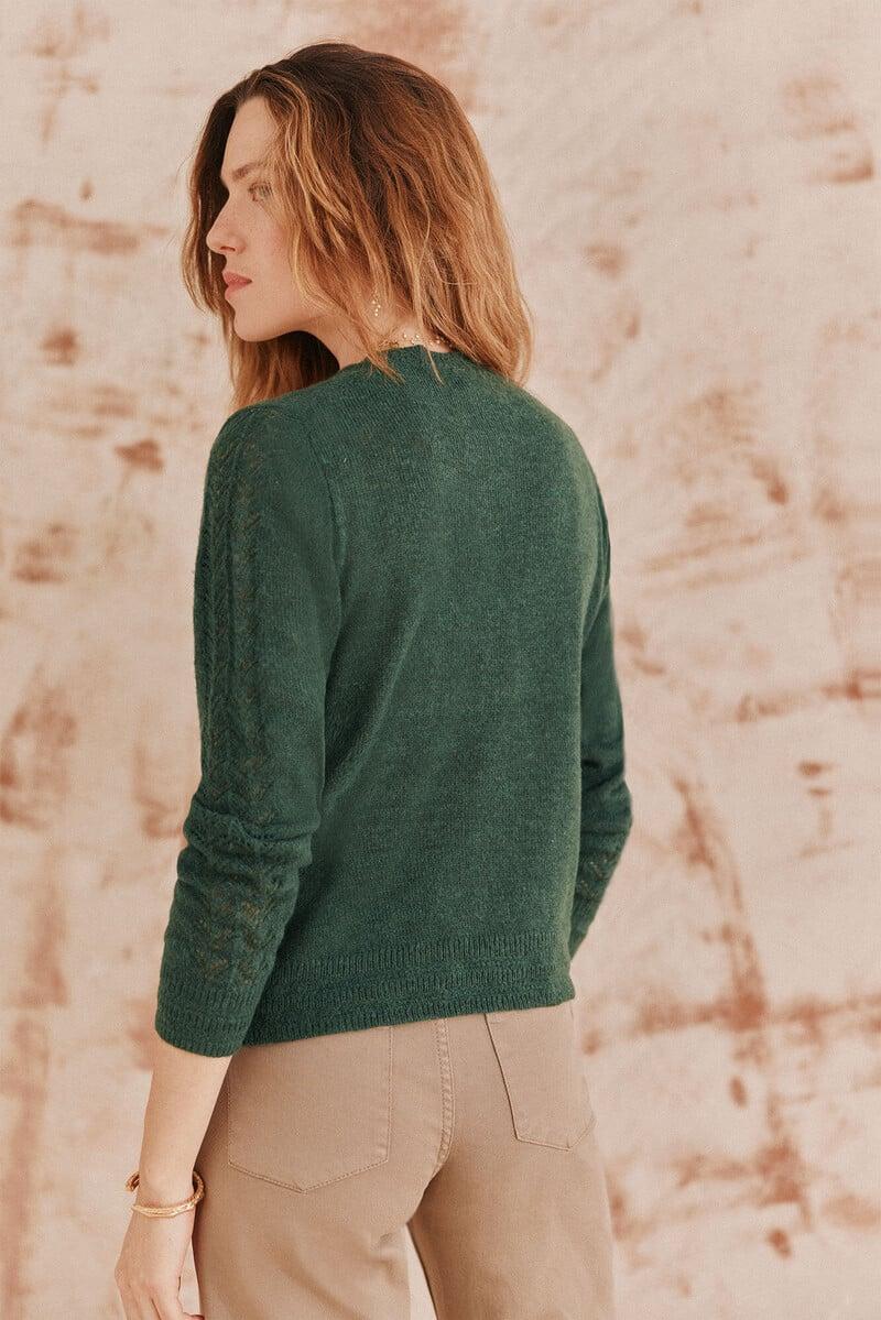 pedro del hierro Susana. Jersey desagujado frontal Descuento por venta flash
