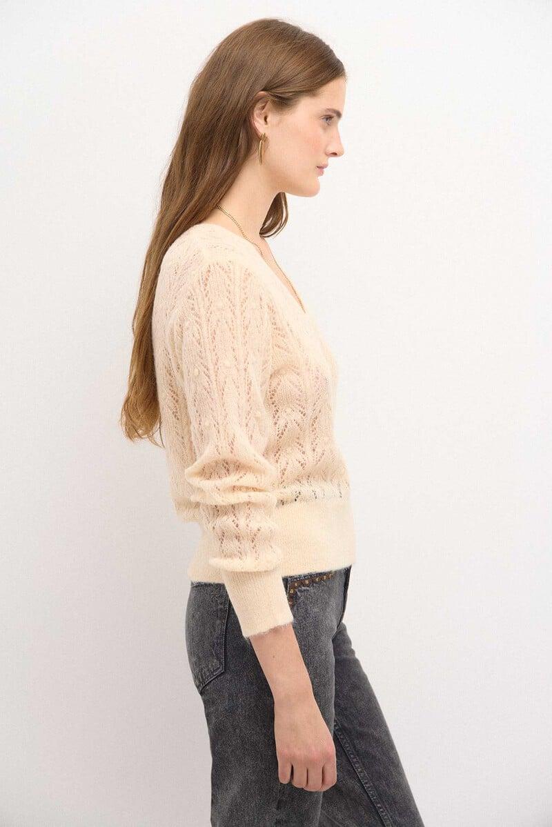 pedro del hierro Teba. Jersey pointelle Devoluciones gratuitas