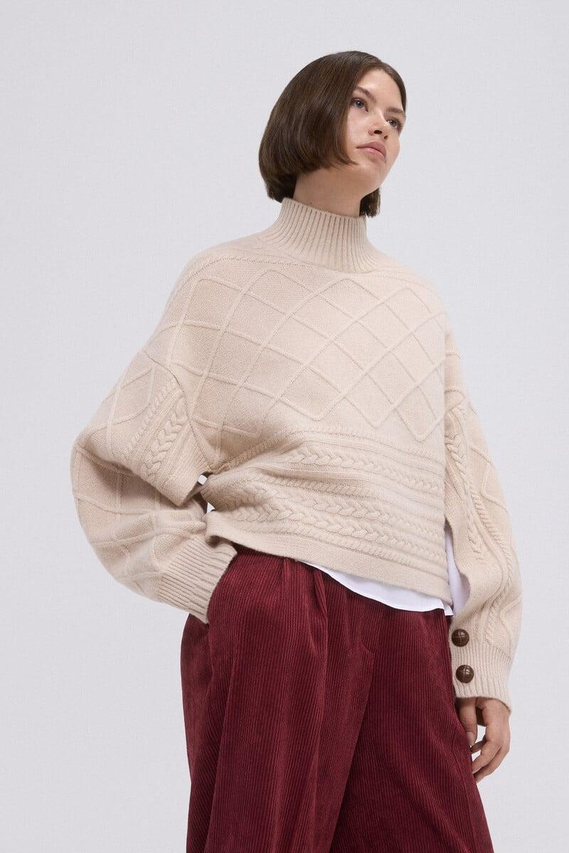 pedro del hierro Jersey oversize ochos y rombos En línea