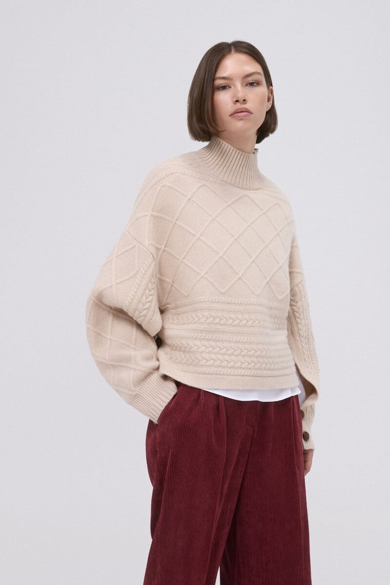 pedro del hierro Jersey oversize ochos y rombos En línea