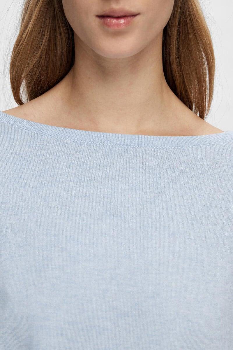 pedro del hierro Jersey con cuello de barco 100% algodón Outlet online