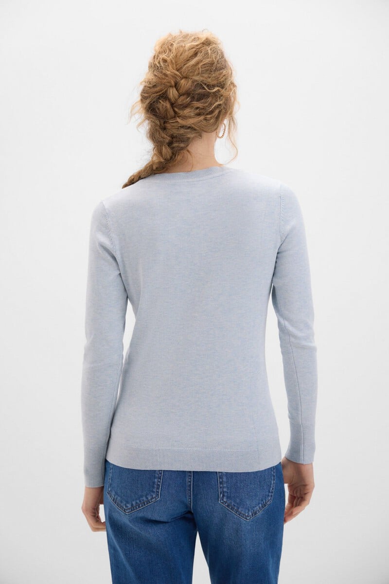 pedro del hierro Jersey cuello redondo Gran oferta