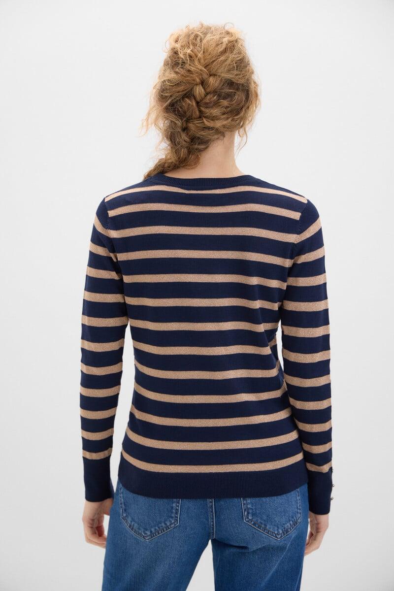 pedro del hierro Jersey rayas metalizadas Tienda