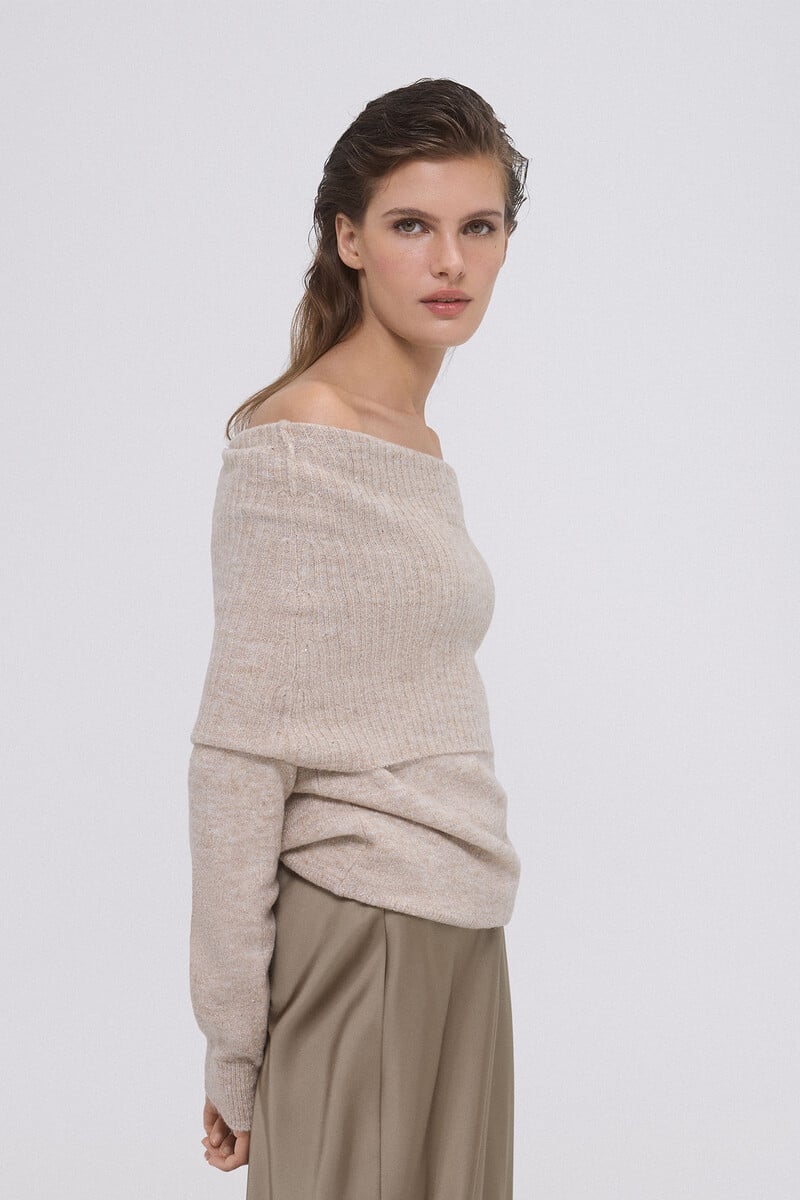 pedro del hierro Jersey de punto lentejuelas Tienda