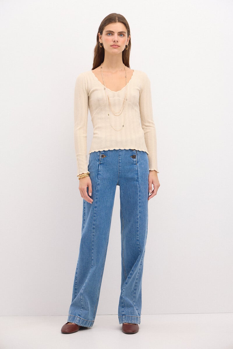 pedro del hierro Titiana. Jersey escote pico Superdescuento
