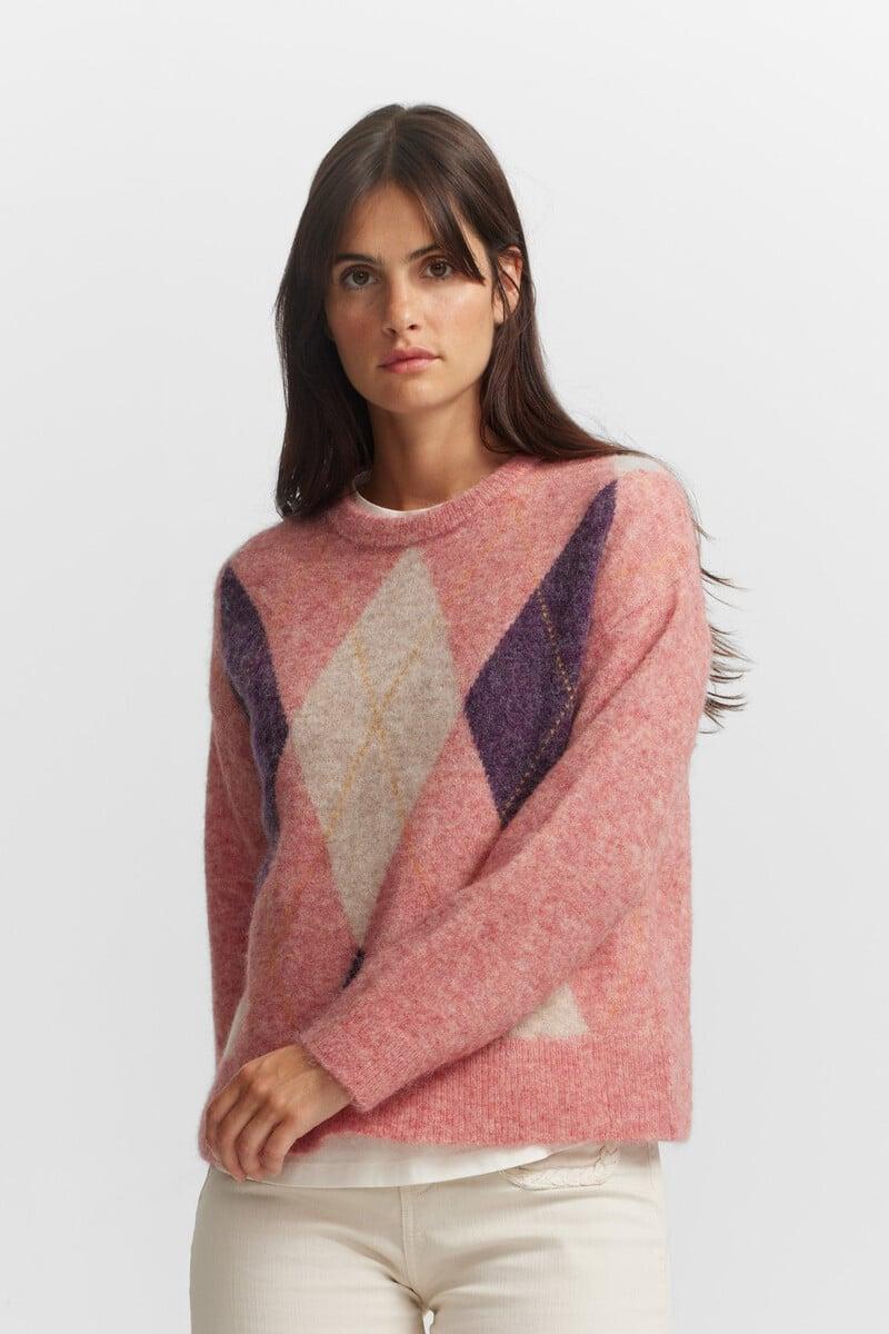 pedro del hierro Jersey punto rombos Precios de Black Friday