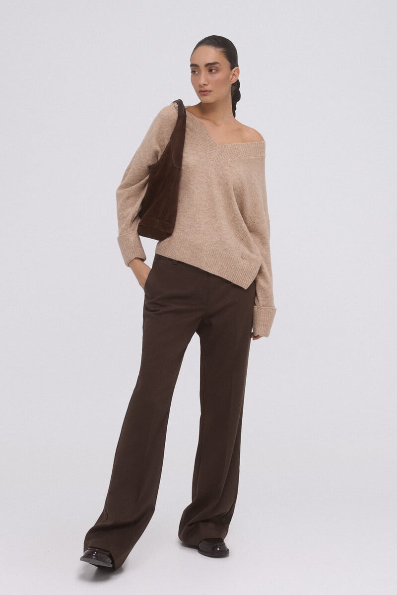 pedro del hierro Jersey cuello pico Outlet online