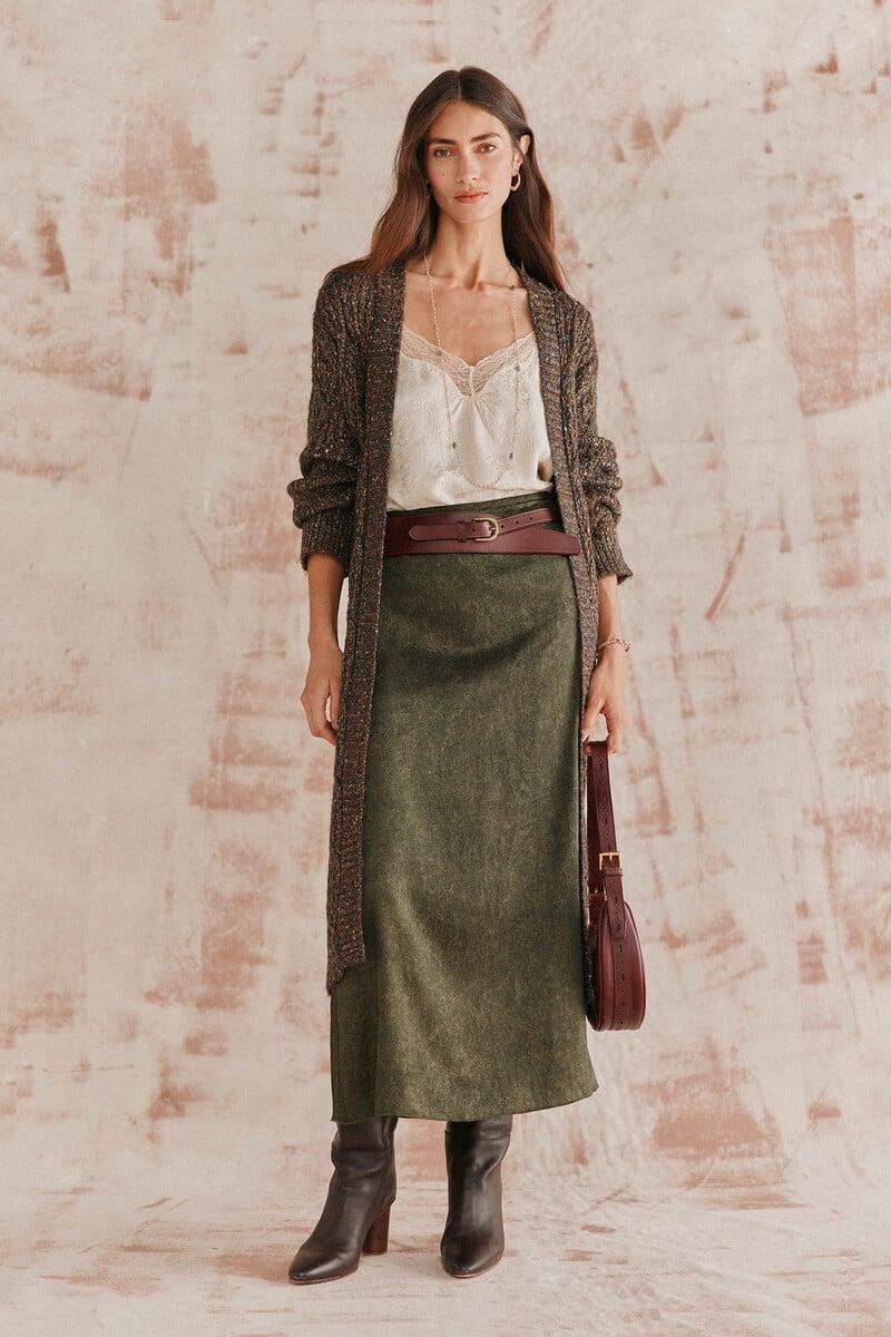 pedro del hierro Teoberta. Cardigan de punto Rebajas