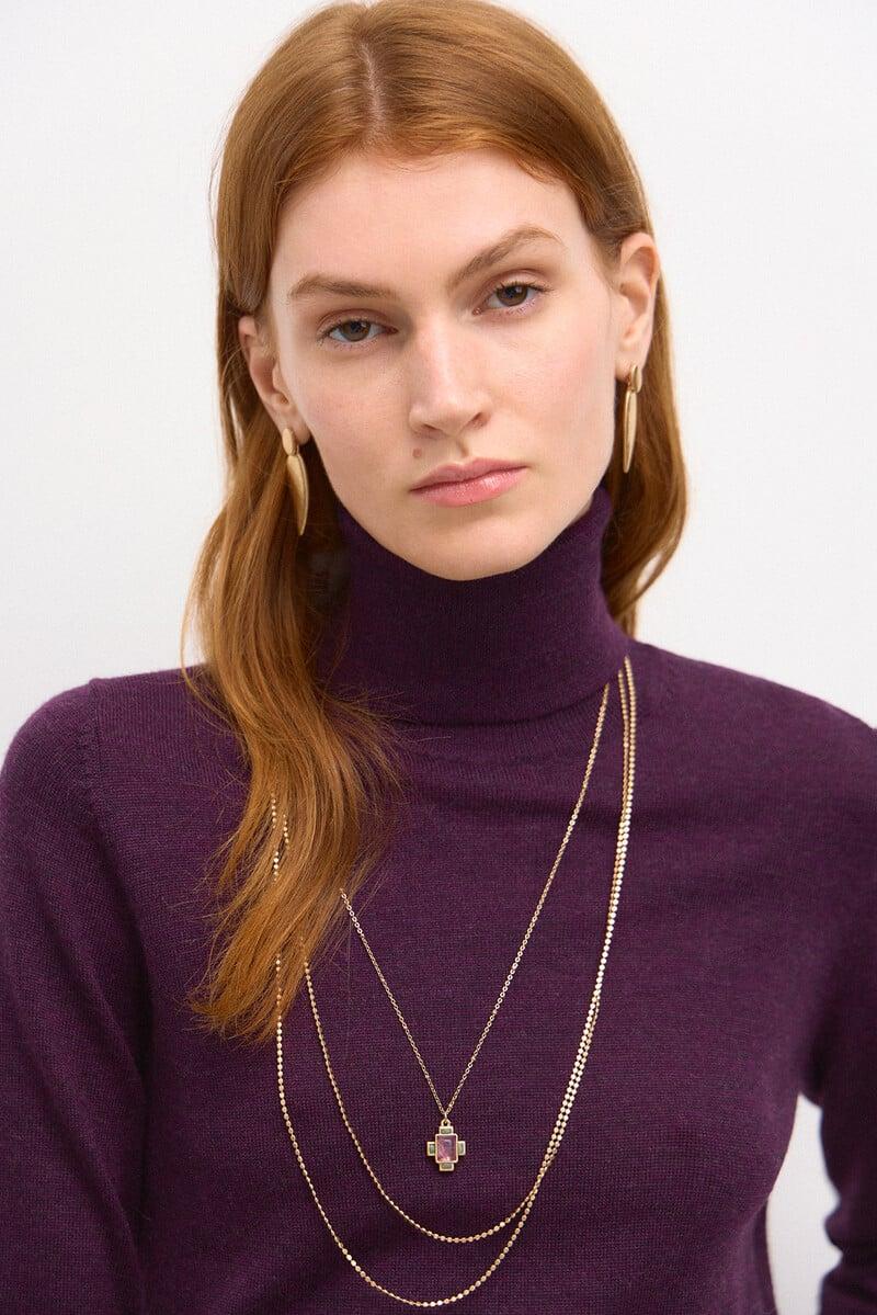 pedro del hierro Tina. Jersey merino Venta caliente