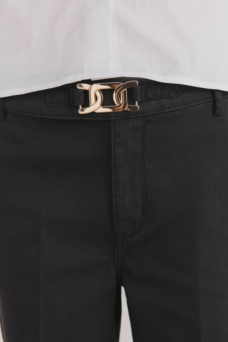 pedro del hierro Jeans straight cropped Ventas relámpago