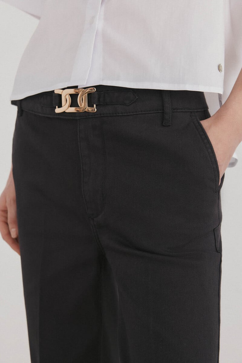 pedro del hierro Jeans straight cropped Ventas relámpago