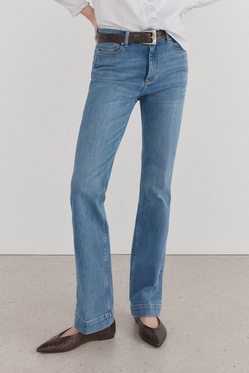 pedro del hierro Jeans push up flare Rebajas top