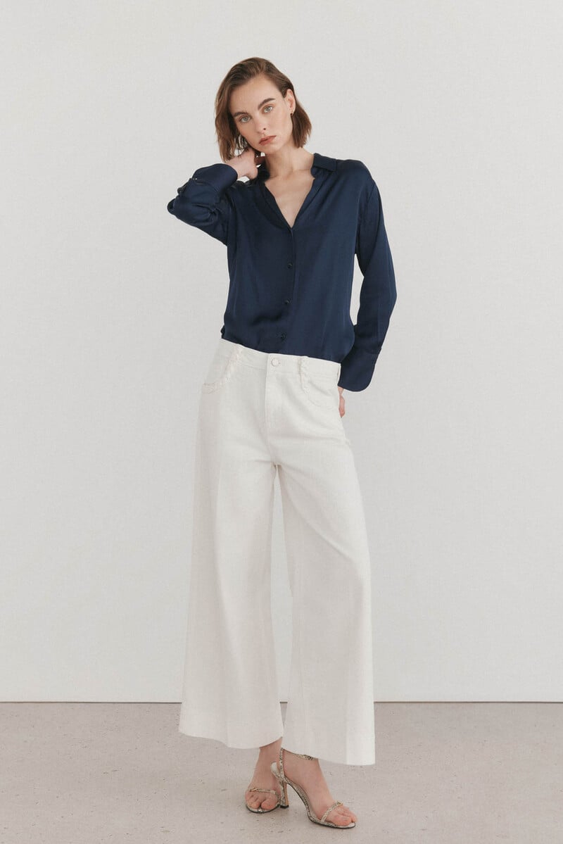 pedro del hierro Jeans wide leg flare