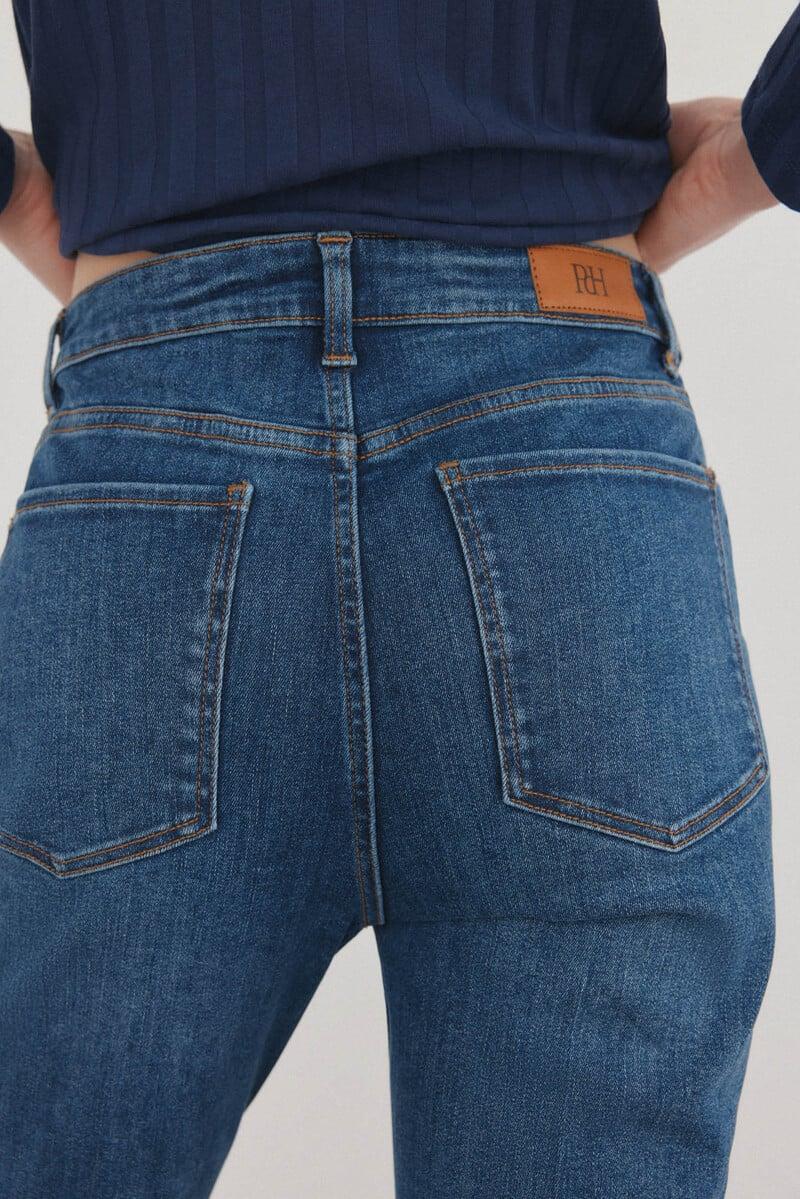 pedro del hierro Jeans flare cropped Liquidación