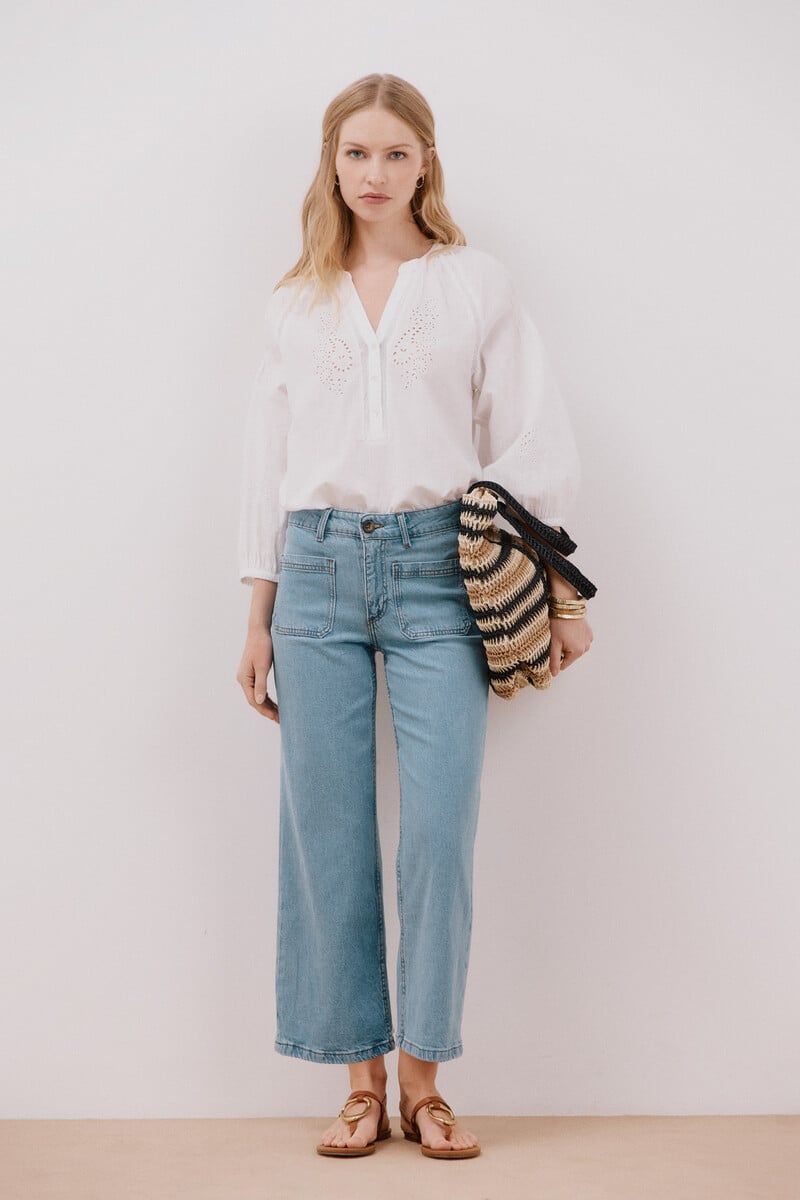 pedro del hierro Jeans marine bolsillos tencel Precios de Black Friday