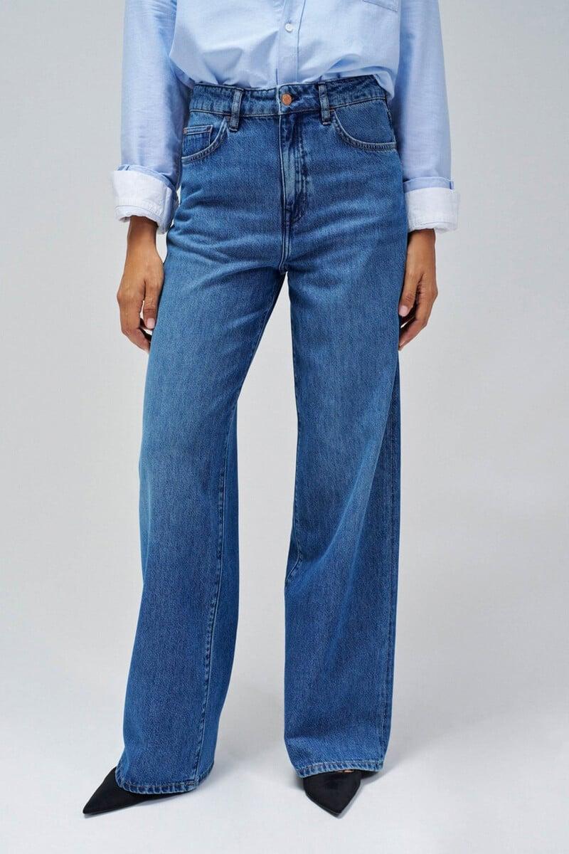 pedro del hierro Jeans wide leg Grandes ahorros