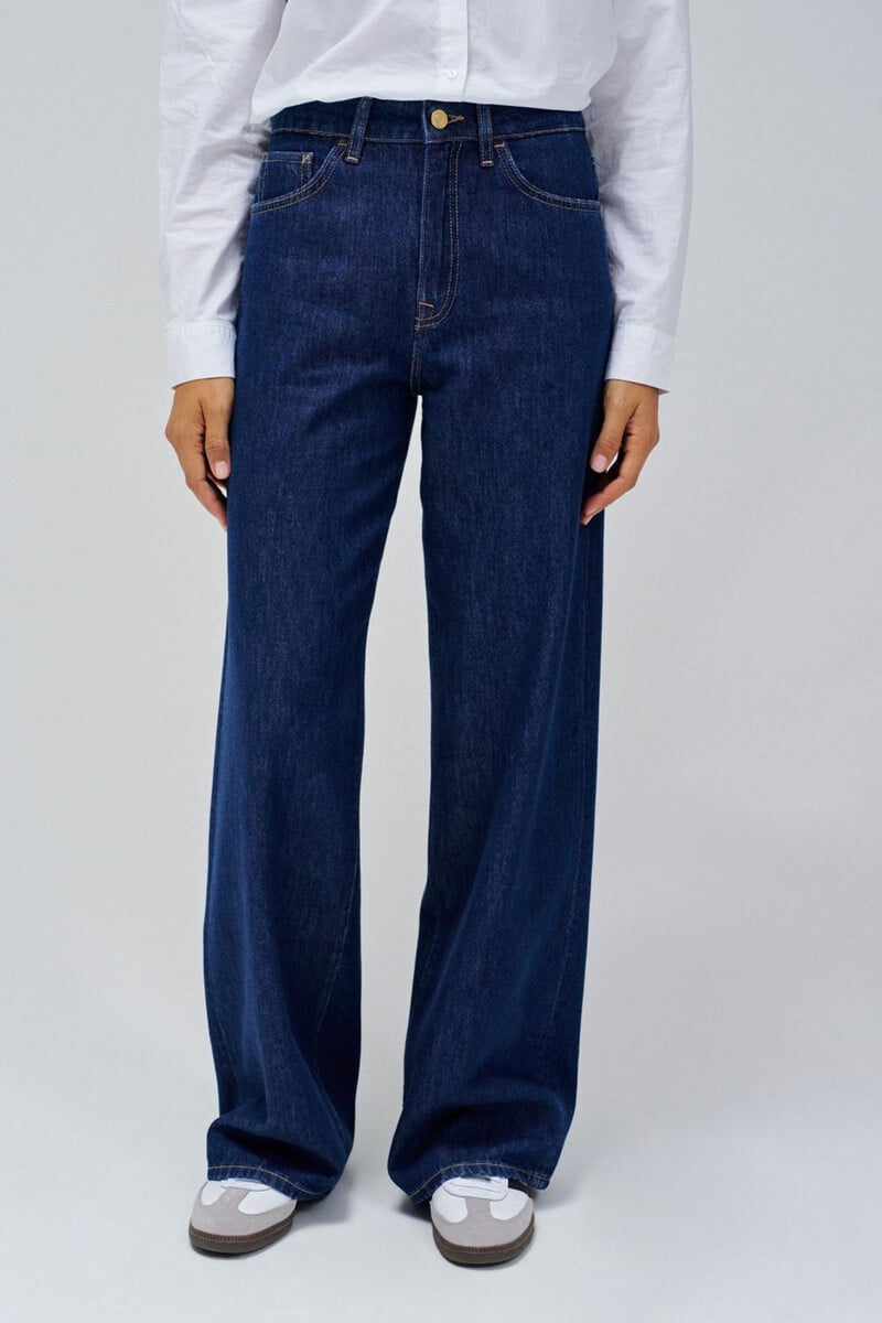pedro del hierro Jeans wide leg Rebajas de fin de temporada