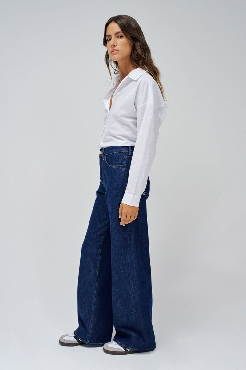 pedro del hierro Jeans wide leg Rebajas de fin de temporada