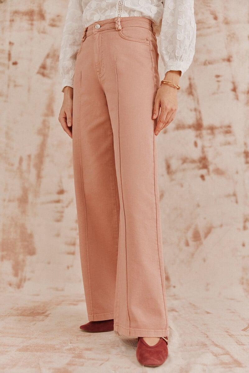 pedro del hierro Pam. Jeans wide leg Devoluciones gratuitas