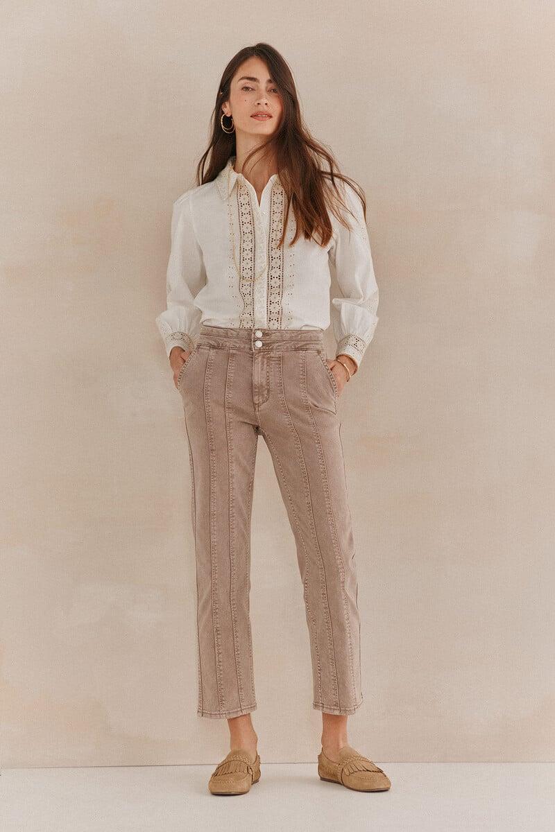 pedro del hierro Poppy. Jeans cortes Outlet