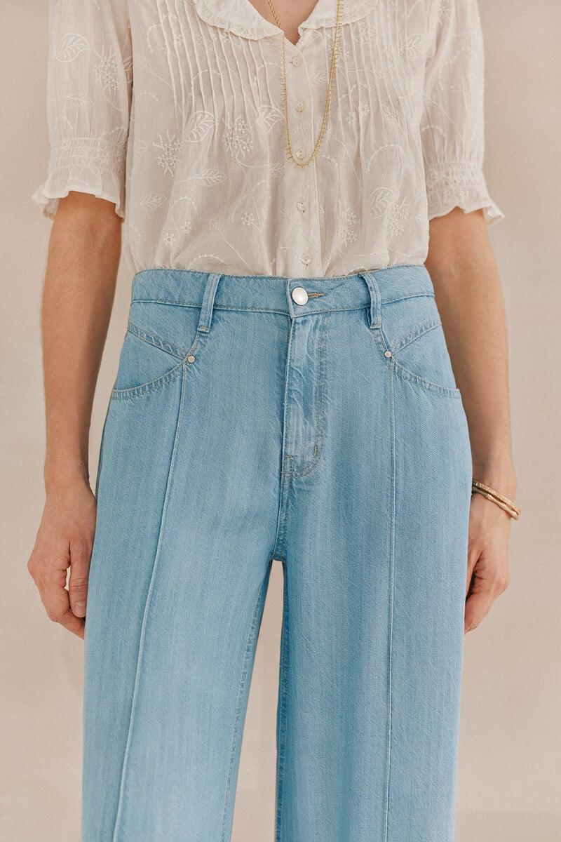pedro del hierro Bruna. Pantalón fluído Rebajas
