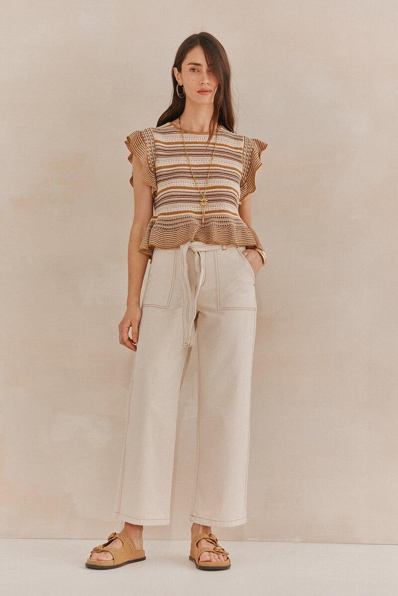 pedro del hierro Paloma. Jeans fluido Venta caliente
