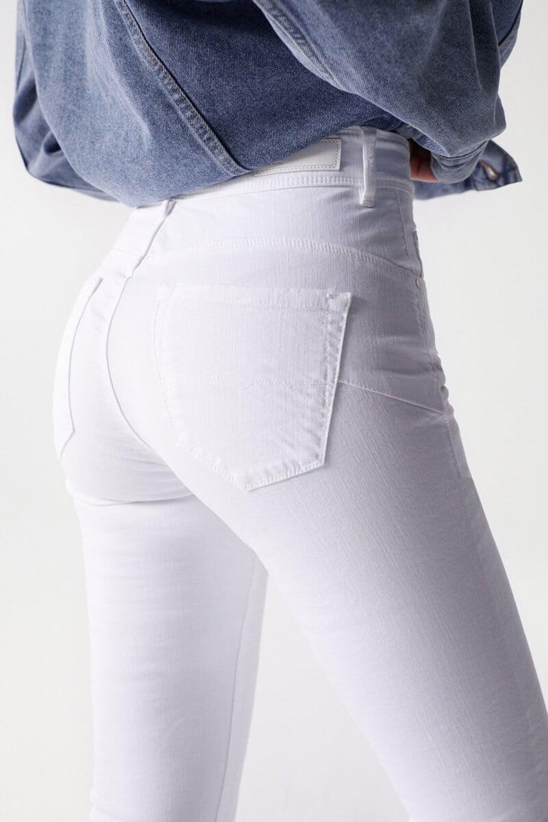 pedro del hierro Vaqueros faith push in cropped Mejor oferta
