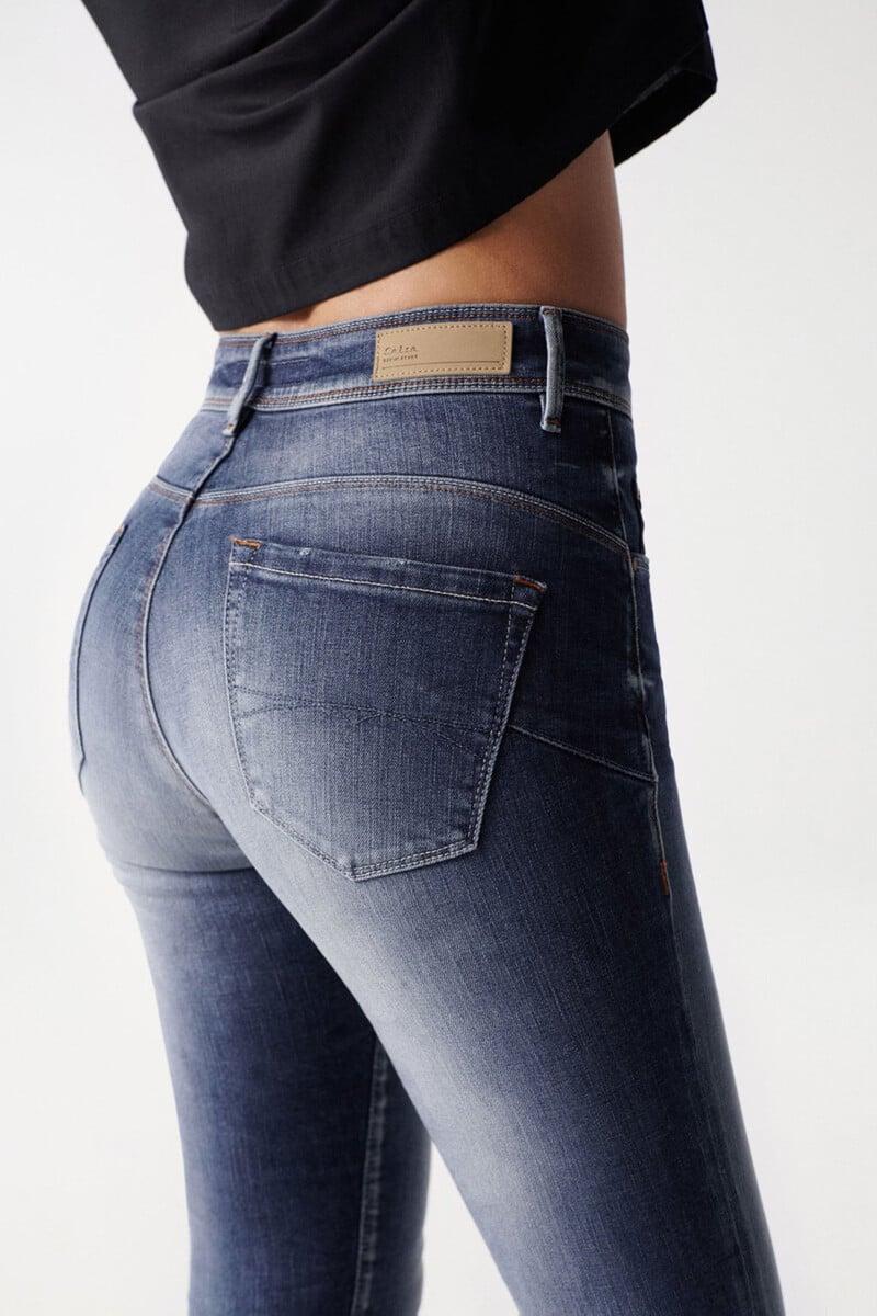 pedro del hierro Vaqueros faith push in cropped lavado premium Rebajas online