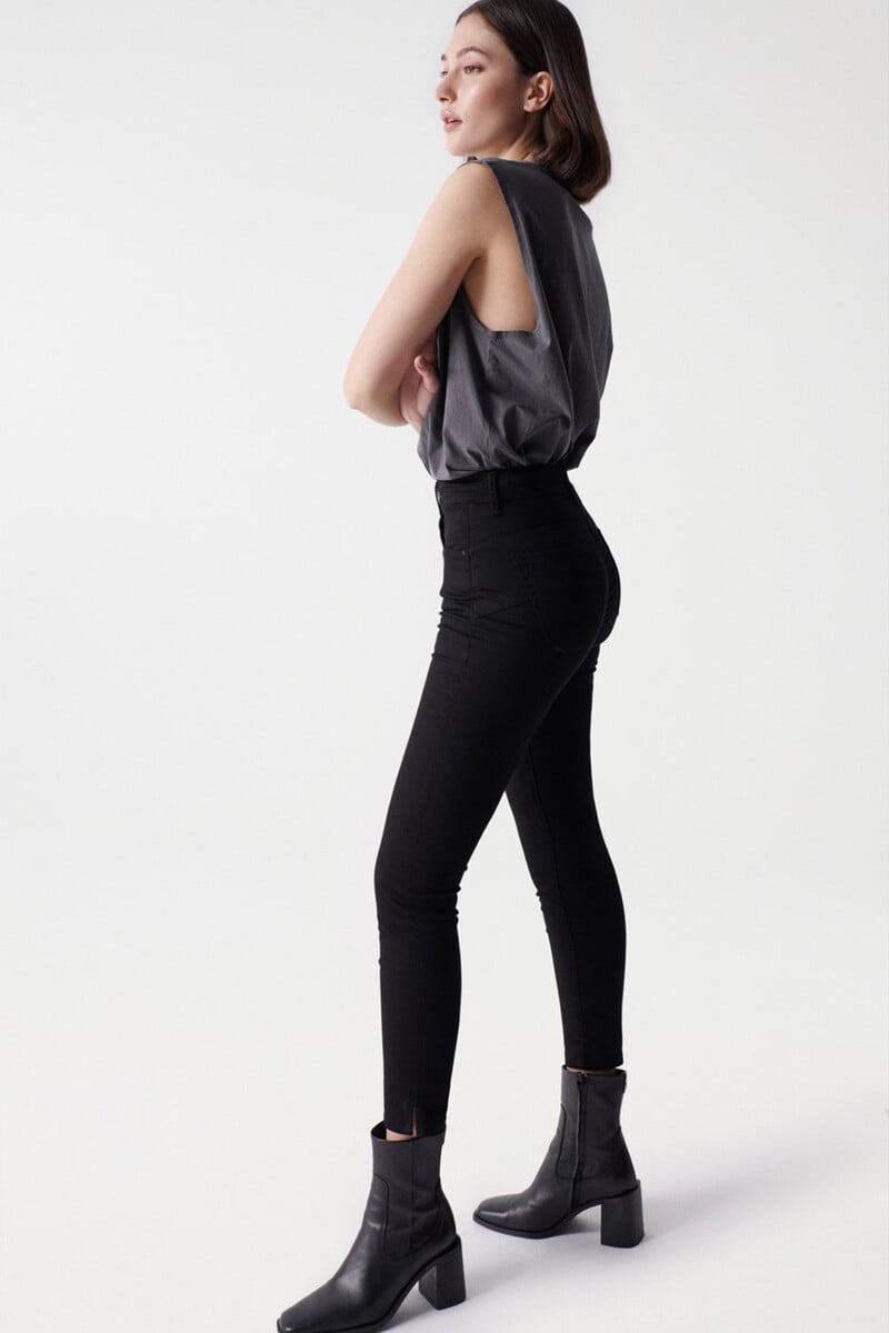 pedro del hierro Vaqueros faith push in cropped Rebajas top