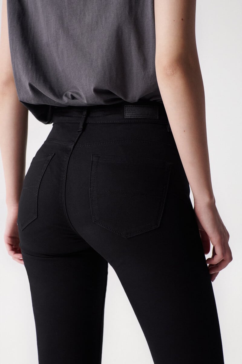 pedro del hierro Vaqueros faith push in cropped Rebajas top