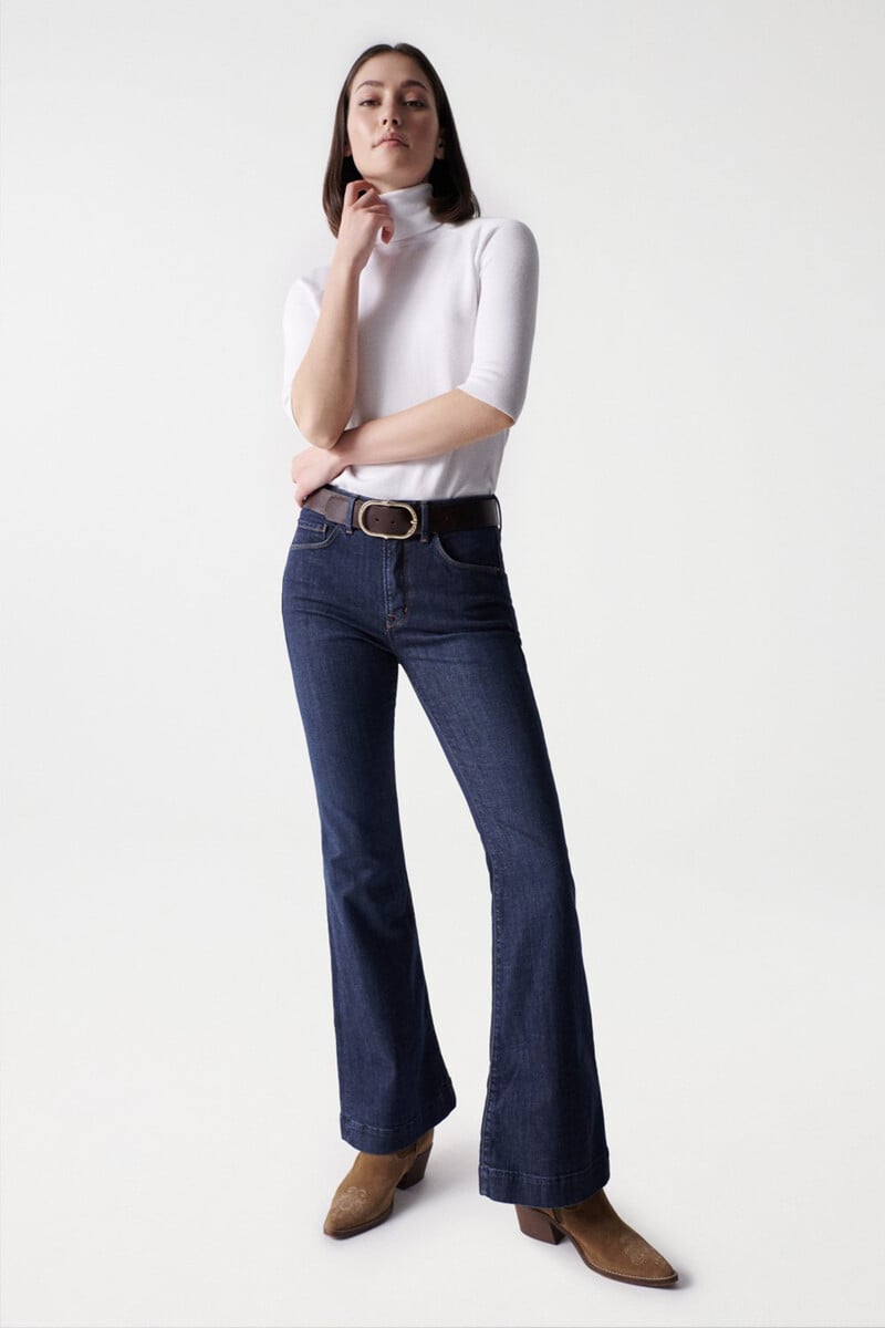 pedro del hierro Vaqueros faith push in flare Oferta especial